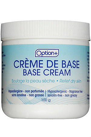 An image of OPTION+ BASE CREAM 100G by Towngate Pharmacy
