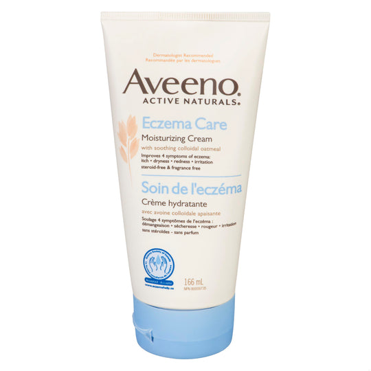 An image of AVEENO MOITURIZING CR ECZEMA CARE 166ML by Towngate Pharmacy