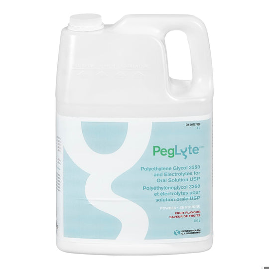 An image of PEGLYTE PD FRUIT FLAVOR 280G/4L by Towngate Pharmacy
