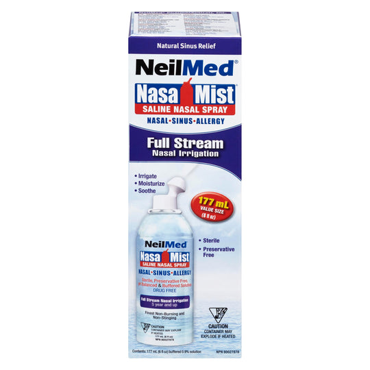 An image of NEILMED FULL STREAM SALINE 177ML by Towngate Pharmacy