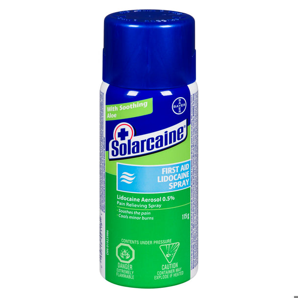 An image of SOLARCAINE LIDOCAINE SP 115G by Towngate Pharmacy
