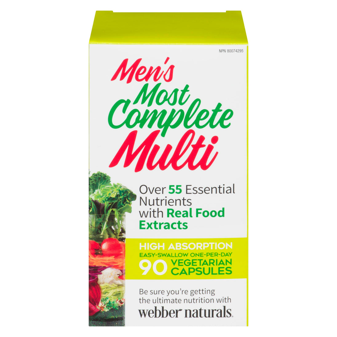 An image of MOST COMPLETE MULTI MEN CAPS 90 WEBBER by Towngate Pharmacy