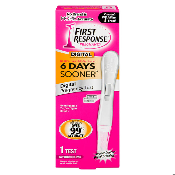 An image of FIRST RESPONSE PREGNANCY TEST DIGITAL 1 by Towngate Pharmacy