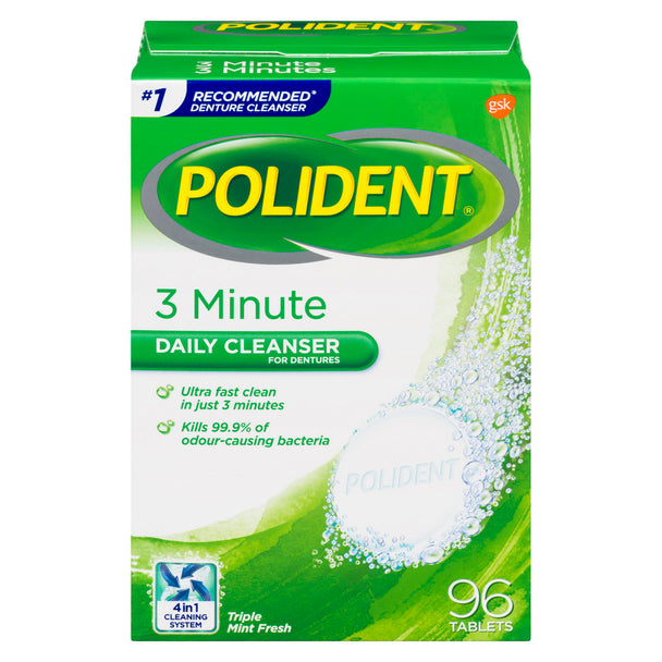 An image of POLIDENT 3 MINUTE 96 by Towngate Pharmacy