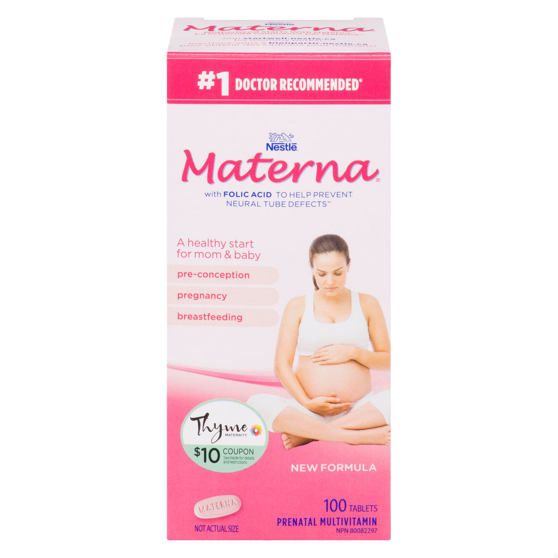 An image of MATERNA BOTTLE TB 100 by Towngate Pharmacy