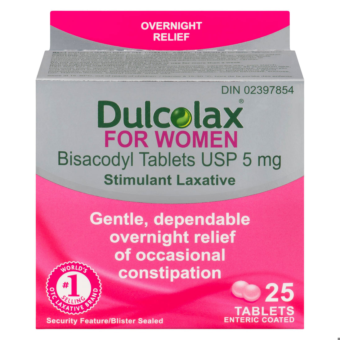 An image of DULCOLAX WOMEN TB 5MG 25 by Towngate Pharmacy