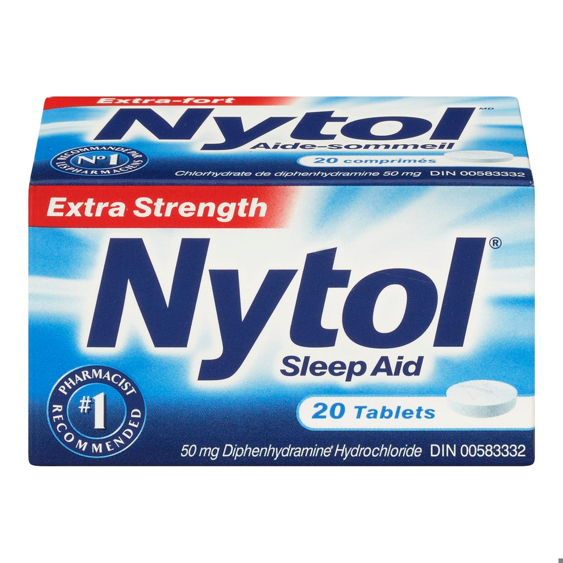 An image of NYTOL 50MG TB 20 by Towngate Pharmacy