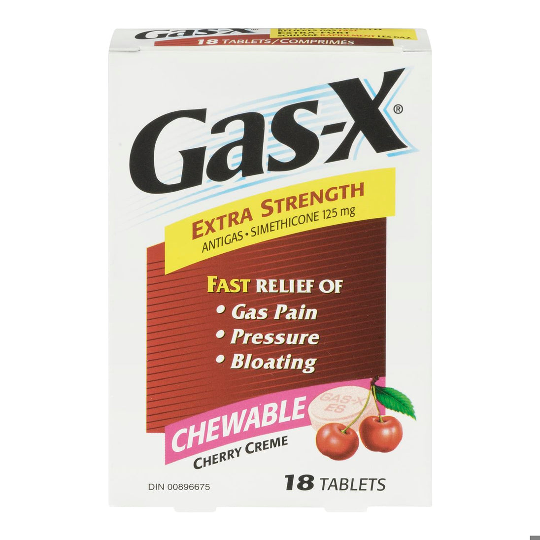An image of GAS X TB XST CHERRY 18 by Towngate Pharmacy