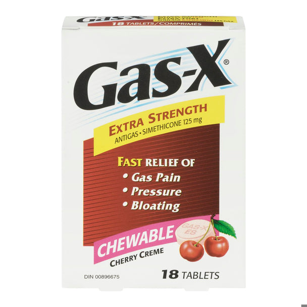 An image of GAS X TB XST CHERRY 18 by Towngate Pharmacy