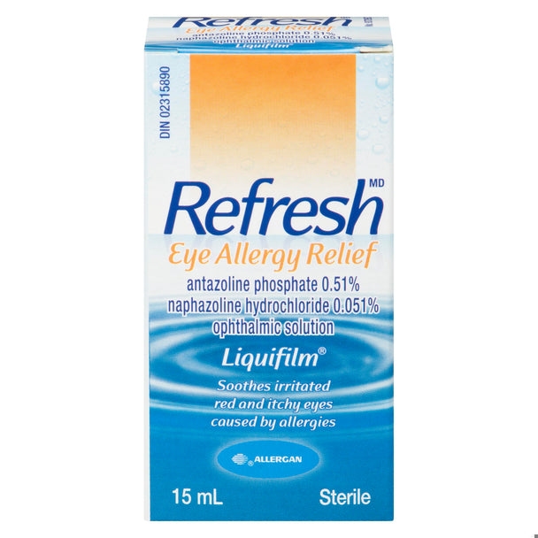 An image of REFRESH DROPS EYE ALLERGY RELIEF 15ML by Towngate Pharmacy
