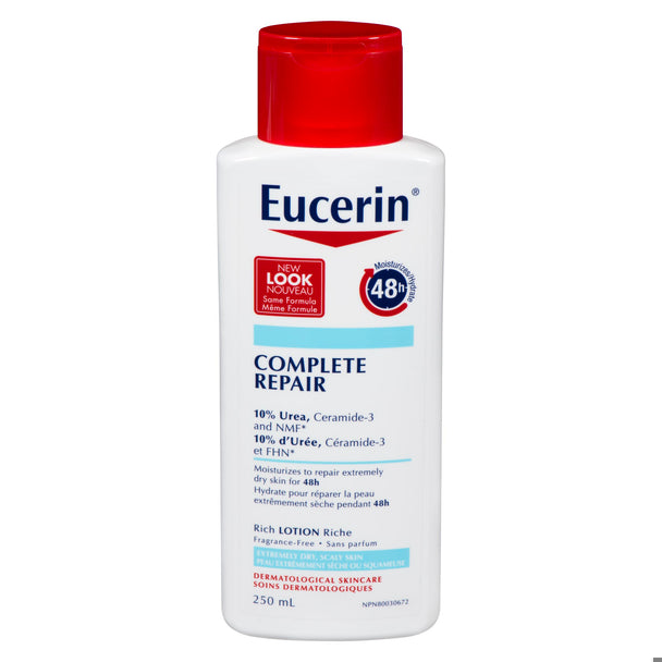 An image of EUCERIN COMPLETE REPAIR INT LOTION 10% UREA 250ML by Towngate Pharmacy