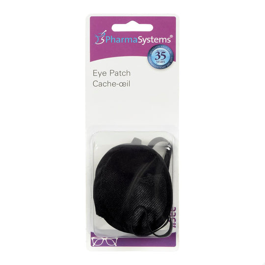 An image of EYE PATCH VINYL BLACK by Pangeo Health Sciences