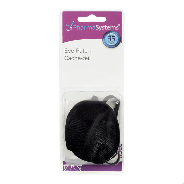 An image of EYE PATCH VINYL BLACK by Pangeo Health Sciences