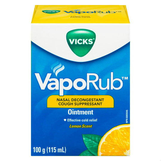 An image of VICKS VAPORUB LEMON JAR 115ML by Towngate Pharmacy