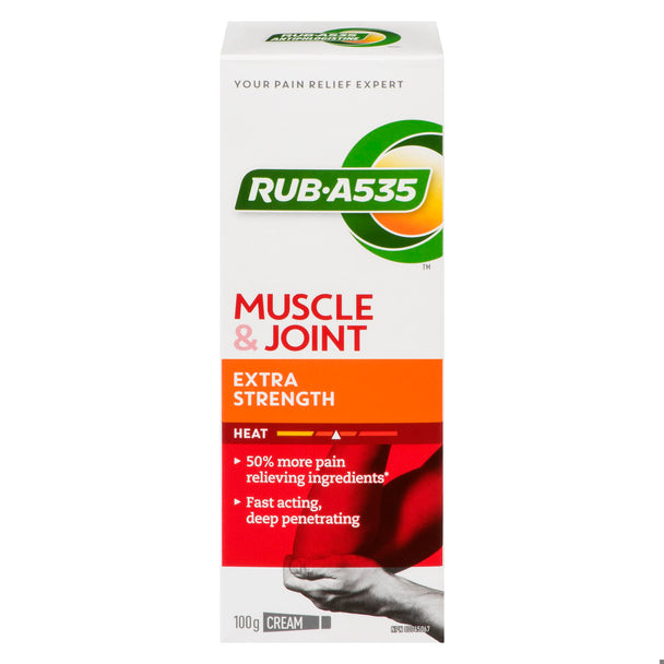 An image of RUB A535 X-STR HEAT CR 100G by Towngate Pharmacy