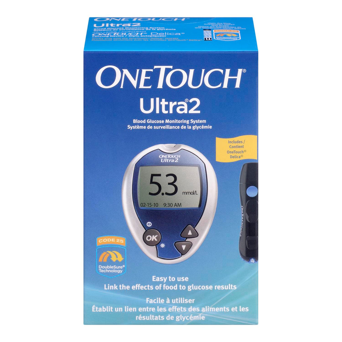 An image of ONE TOUCH ULTRA 2 SYSTEM by Lifescan Canada Inc.
