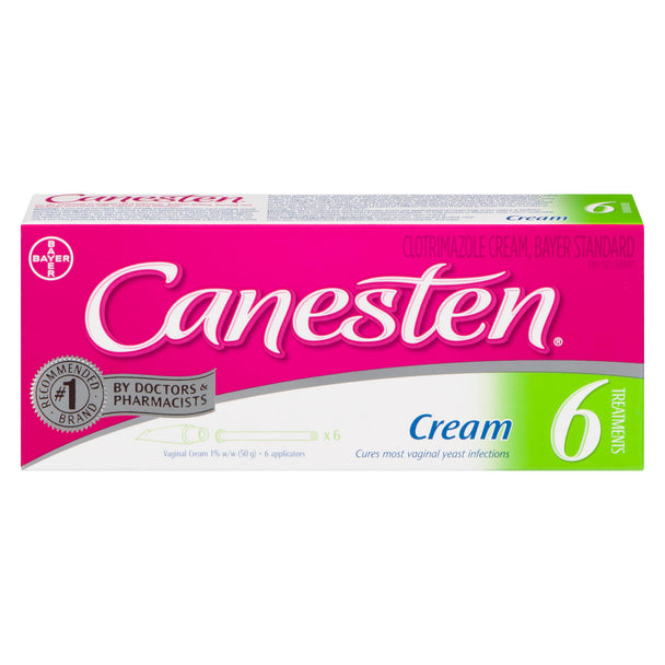 An image of CANESTEN CR VAGINAL 6 DAYS 50G by Towngate Pharmacy