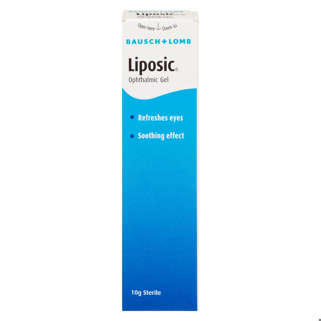 An image of LIPOSIC GEL LIQ OPHT 10G by Towngate Pharmacy