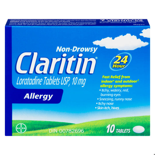 An image of CLARITIN TB 10MG 10 by Towngate Pharmacy