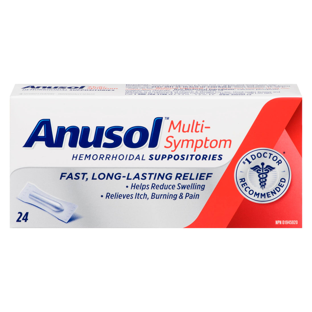 An image of ANUSOL SUPP 24 by Towngate Pharmacy