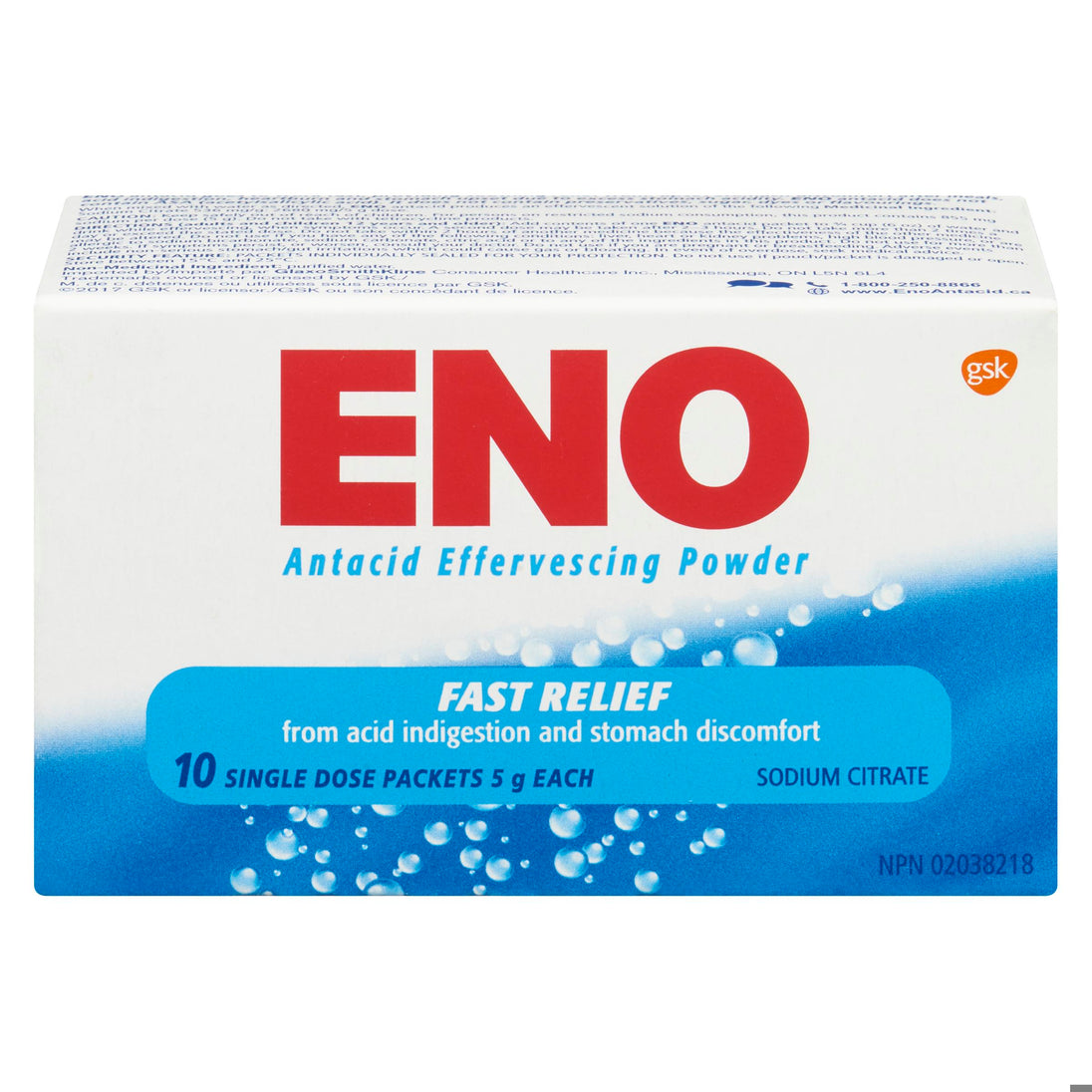 An image of ENO RG FOIL PACKET 10X5G by Towngate Pharmacy