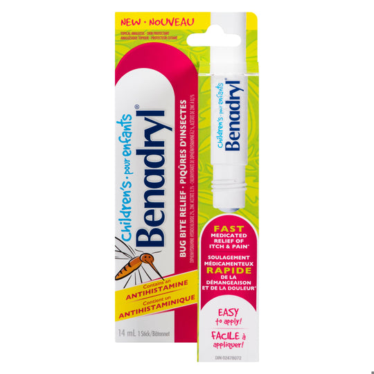 An image of BENADRYL CHILDREN BUG BITE RELIEF 14ML by Towngate Pharmacy