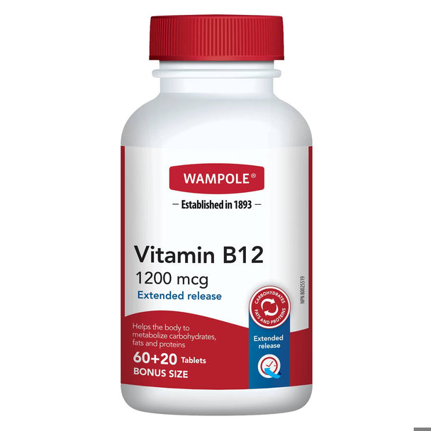 An image of VITAMIN B12 TB 1200MCG 60+20 by Towngate Pharmacy