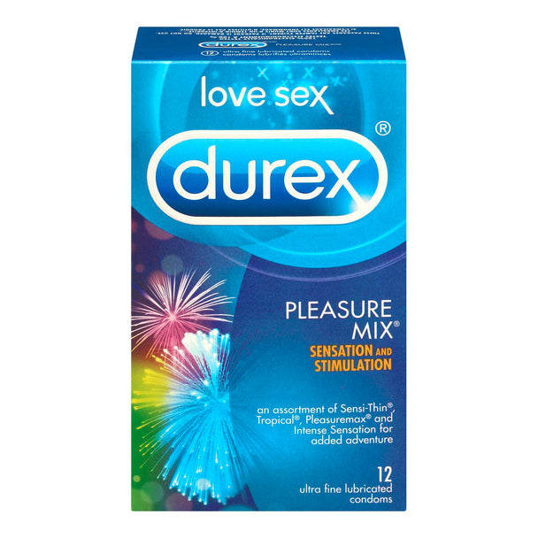 An image of DUREX PLEASURE MIX 12 by Towngate Pharmacy