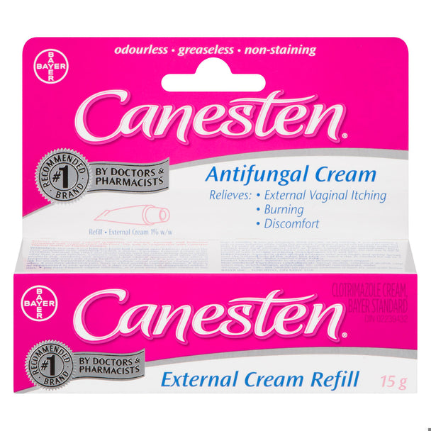 An image of CANESTEN CR EXTERNAL VAGINAL 1% 15G by Towngate Pharmacy